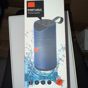 Portable Wireless Speaker - Blue